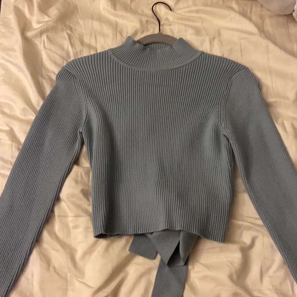 Zara Open back sweater